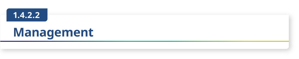 1.4.2.2 Management