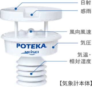 POTEKA　気象観測・情報提供サービス