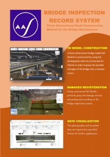 Three Dimensional Model Construction Method for the Bridge Maintenance
